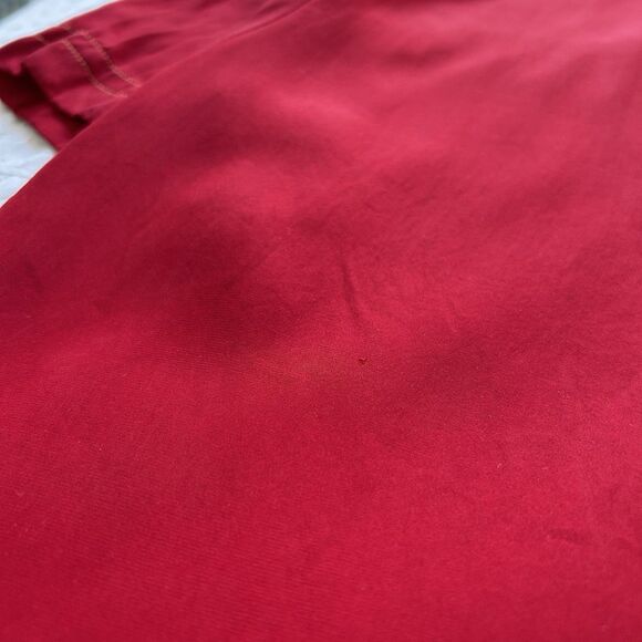 Vintage Carole Little Red Silk Tunic Top Size 6 READ - Picture 13 of 13